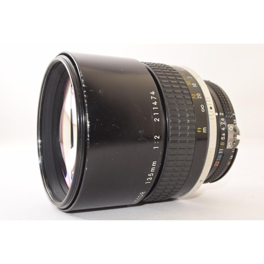 15536AE 未使用新同 Nikon Ai-s 135mm F2 ニコン 15536AE 未使用新同