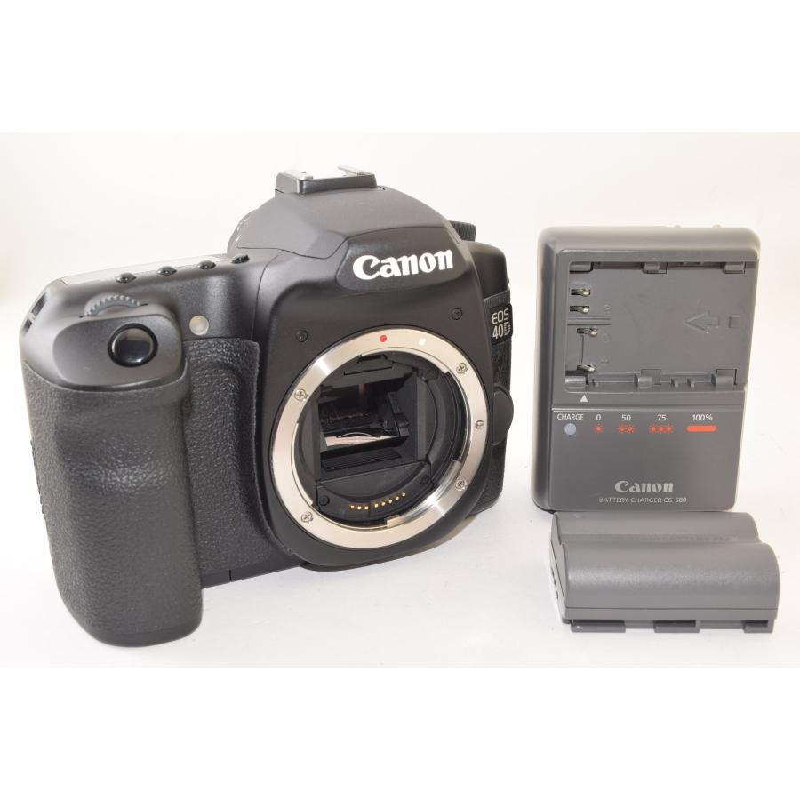 ☆美品☆ Canon キャノン EOS 40D ボディ ショット数896回 デジタル 