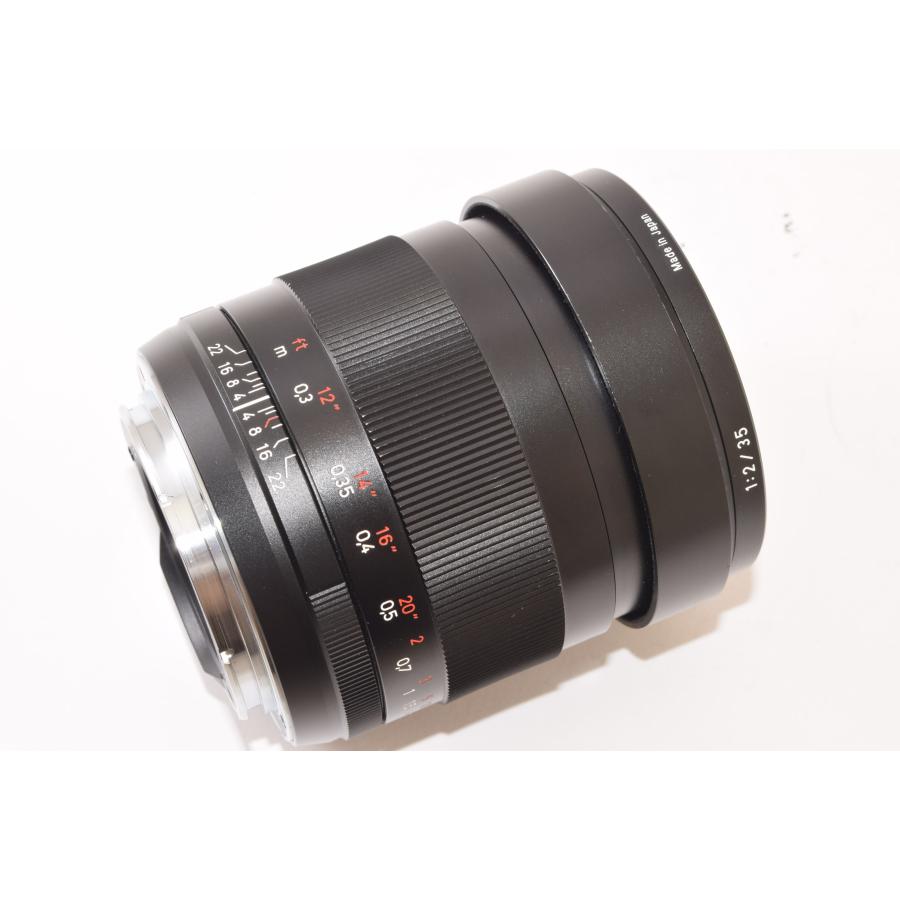 ☆極上品☆ Carl Zeiss カールツァイス Distagon T* 35mm F2 ZE ☆極上品☆ Carl Zeiss カールツァイス Distagon T* 35mm F2 ZE