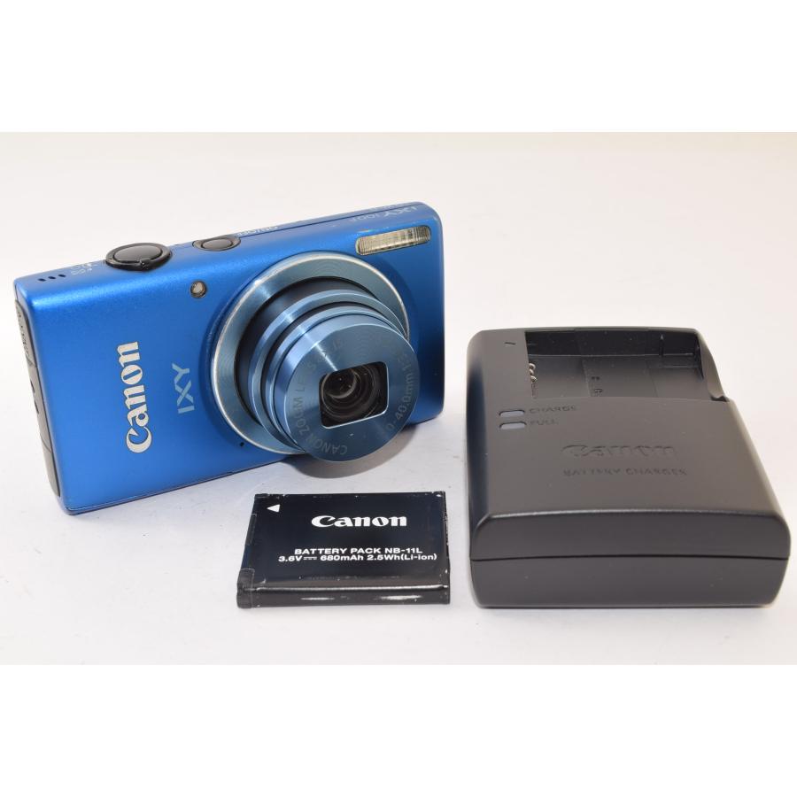 ☆美品☆ Canon キャノン IXY 100F ブルー コンパクトデジタル ☆美品☆ Canon キャノン IXY 100F ブルー コンパクトデジタル