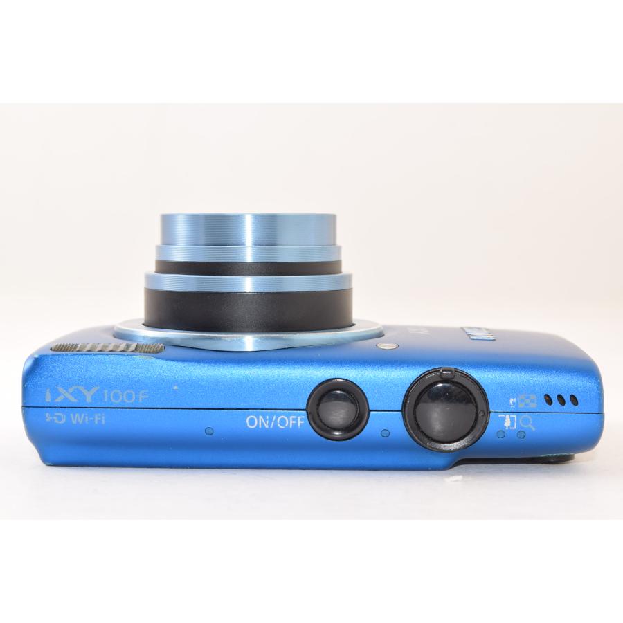 ☆美品☆ Canon キャノン IXY 100F ブルー コンパクトデジタルカメラ 