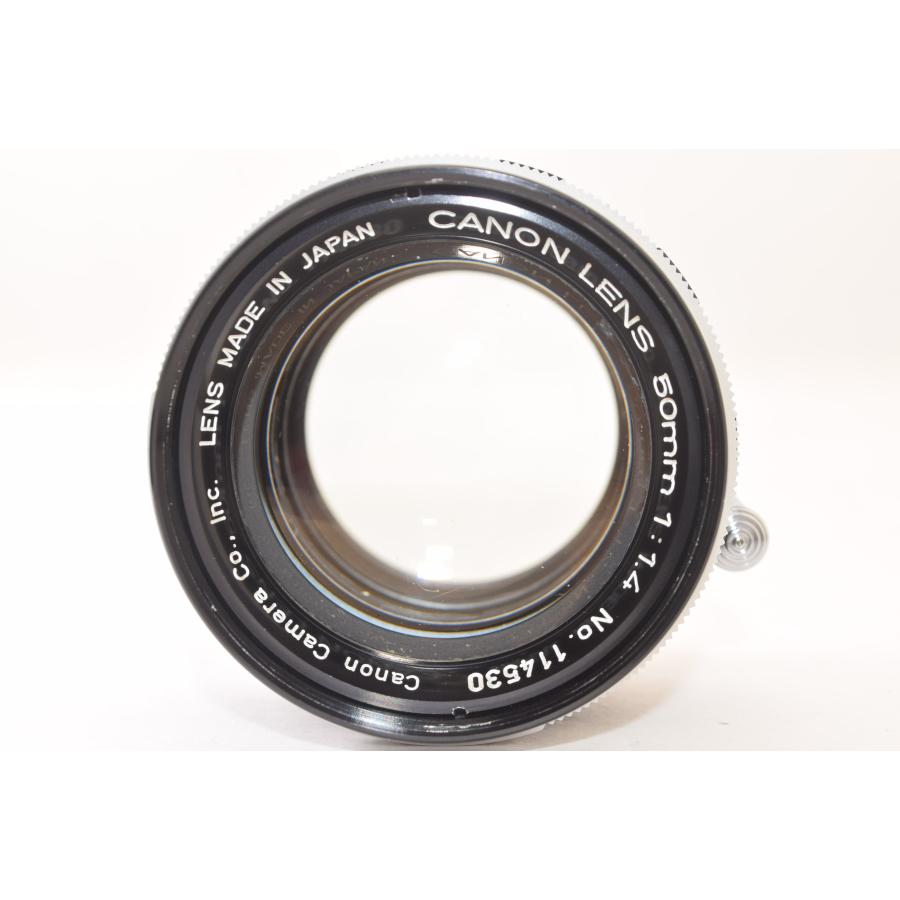 ☆美品☆ Canon キャノン 50mm F1.4 L39 Leicaマウント 専用フード付き