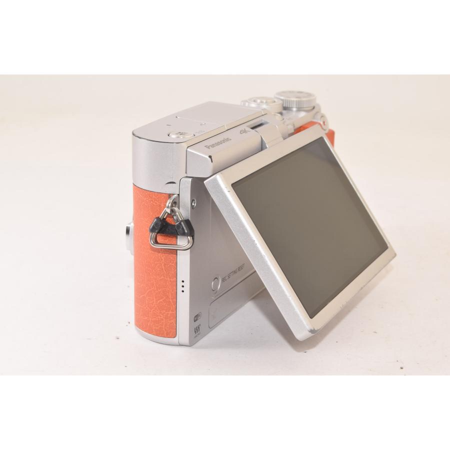 ☆美品☆ Panasonic パナソニック DC-GF10 ボディ オレンジ ショット数 