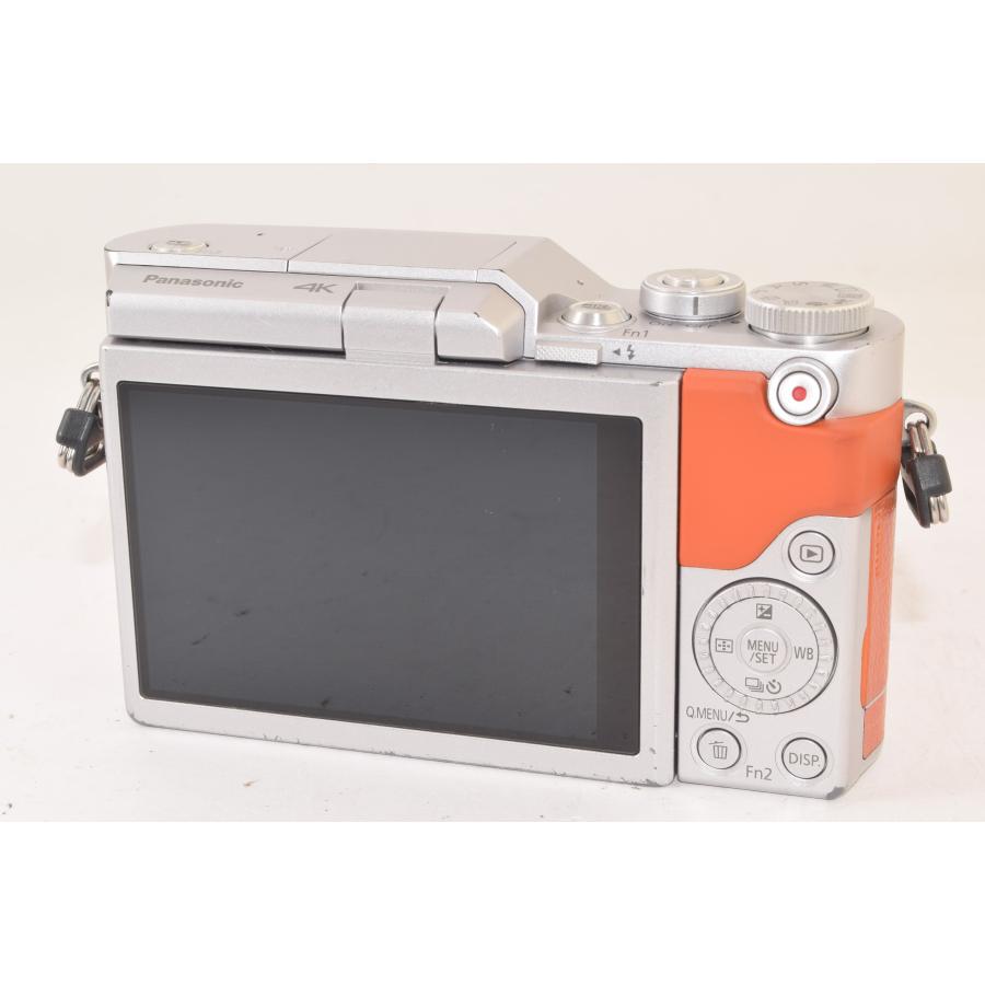 ☆美品☆ Panasonic パナソニック DC-GF10 ボディ オレンジ ショット数