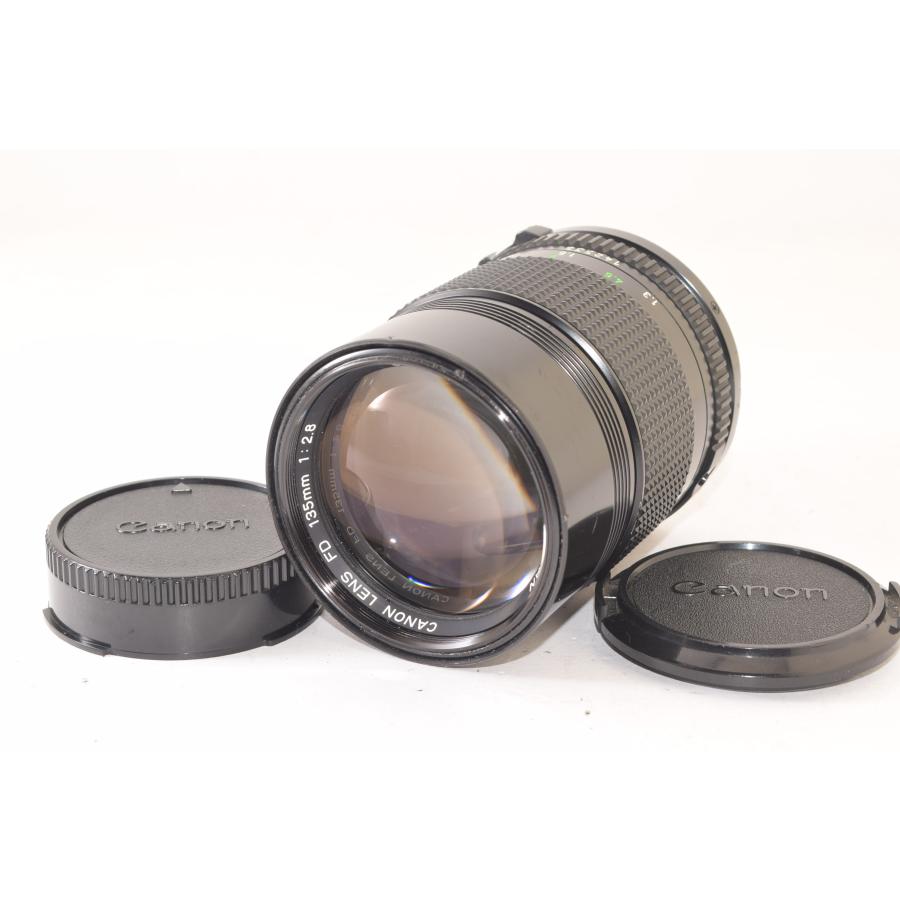 Canon New FD 135mm F2.8 Telephoto MF Lens Free Shipping From JAPAN[As