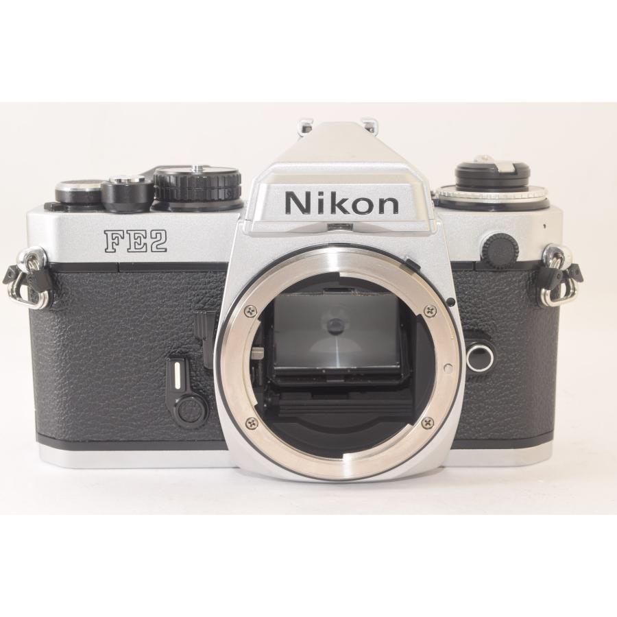☆極上品☆ Nikon ニコン FE2 ボディ シルバー フィルム一眼レフカメラ