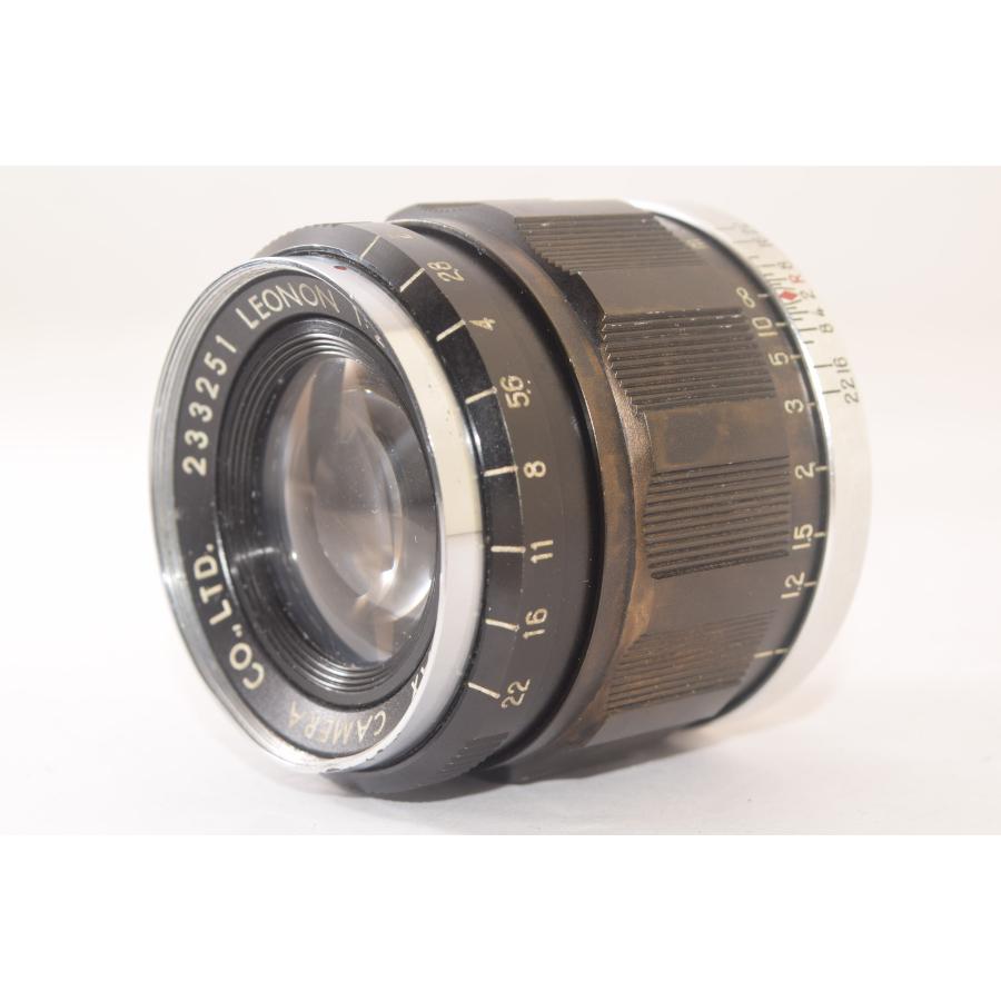 Leotax レオタックス K ライカ Lマウント、レンス　50m F 1:28 LEOTAX レオタックス LEONON 5cm 50mm F2 L39 Leicaマウント 2503065