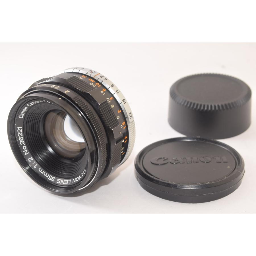 ☆美品☆ Canon キャノン 35mm F2 L39 Leicaマウント 2503086