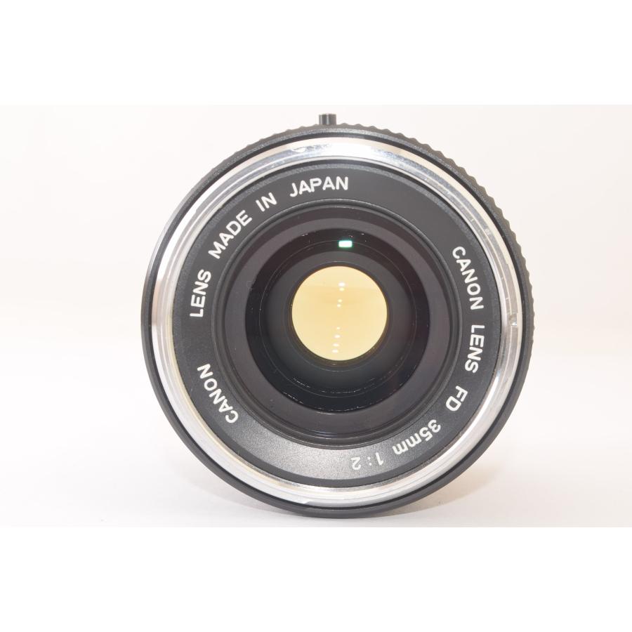 ☆美品☆ Canon キャノン FD 35mm F2 Oマーク 凹レンズ 2504018