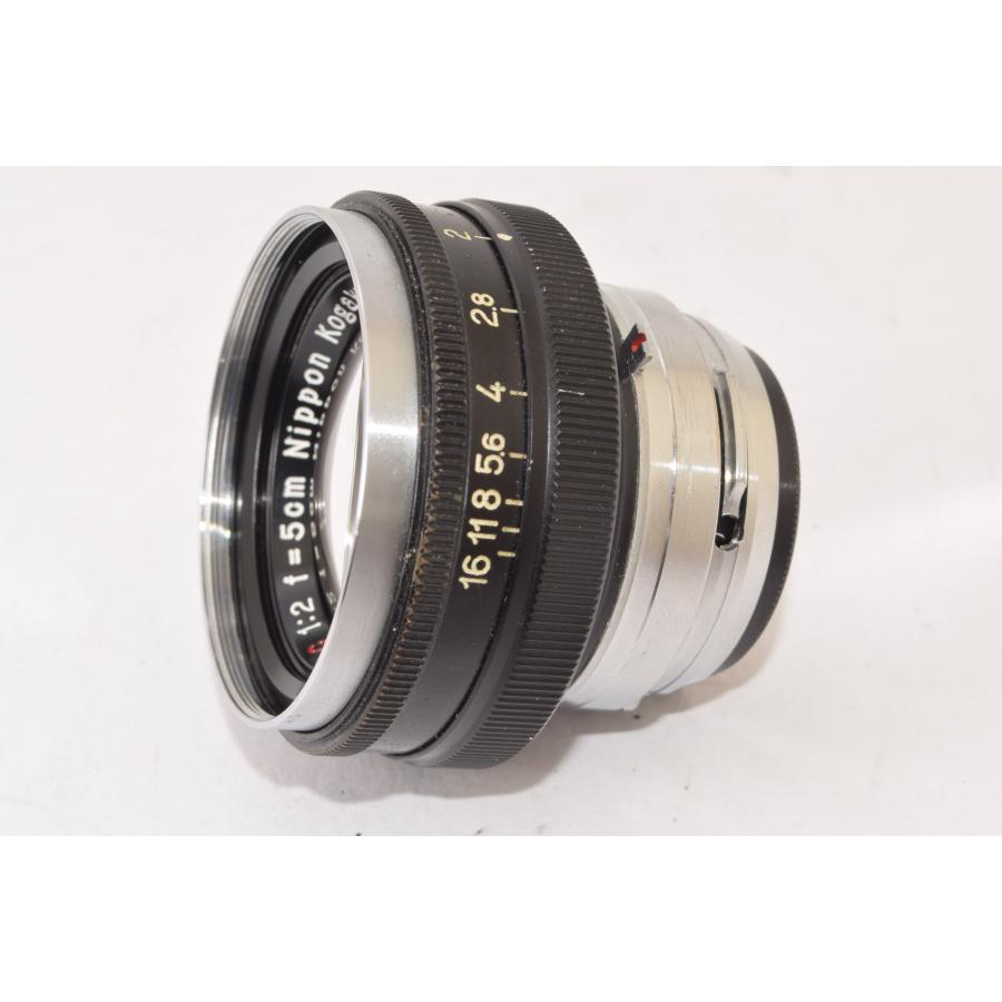 ☆美品☆ Nikon ニコン NIKKOR-H・C 5cm 50mm F2 Sマウント 2507018