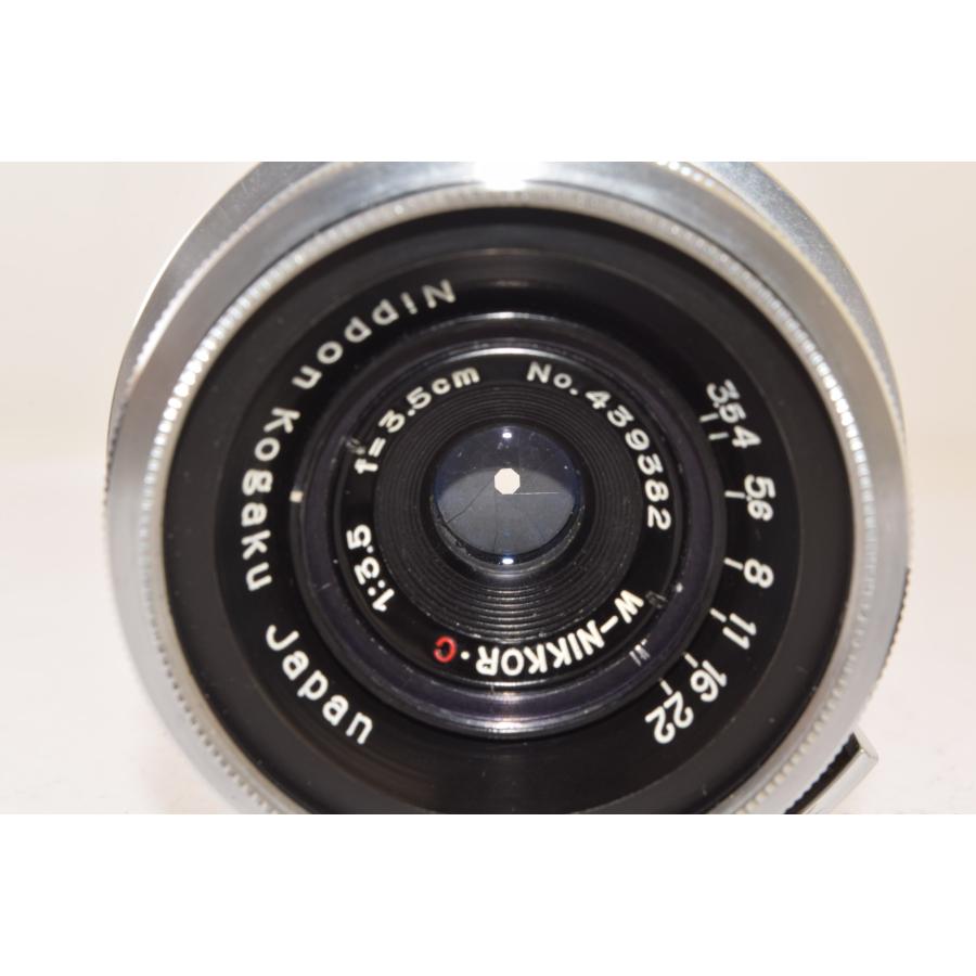 Appareil photo argentique télémétrique Nikon S2 premier