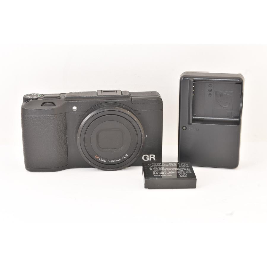 RICOH GRⅡ GR2 中古品 リコーコンパクトデジタルカメラ 箱付き レア付属品多数 RICOH GR digital 2 デジタルカメラ ブラック 中古