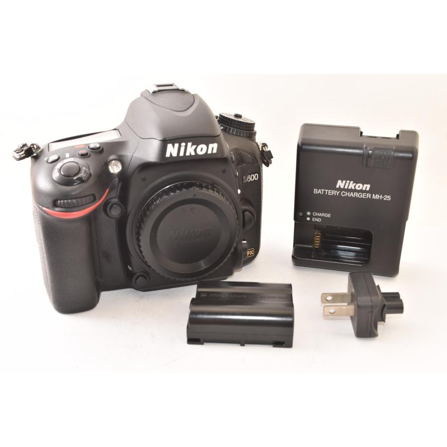 ☆美品☆ Nikon ニコン D600 ボディ デジタル一眼レフカメラ