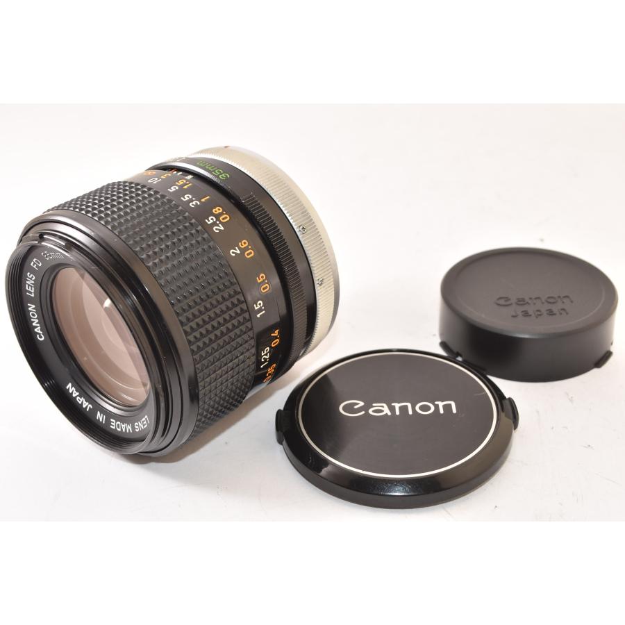 ☆美品☆ Canon キャノン FD 35mm F2 S.S.C. 2509101 : KawachiCamera