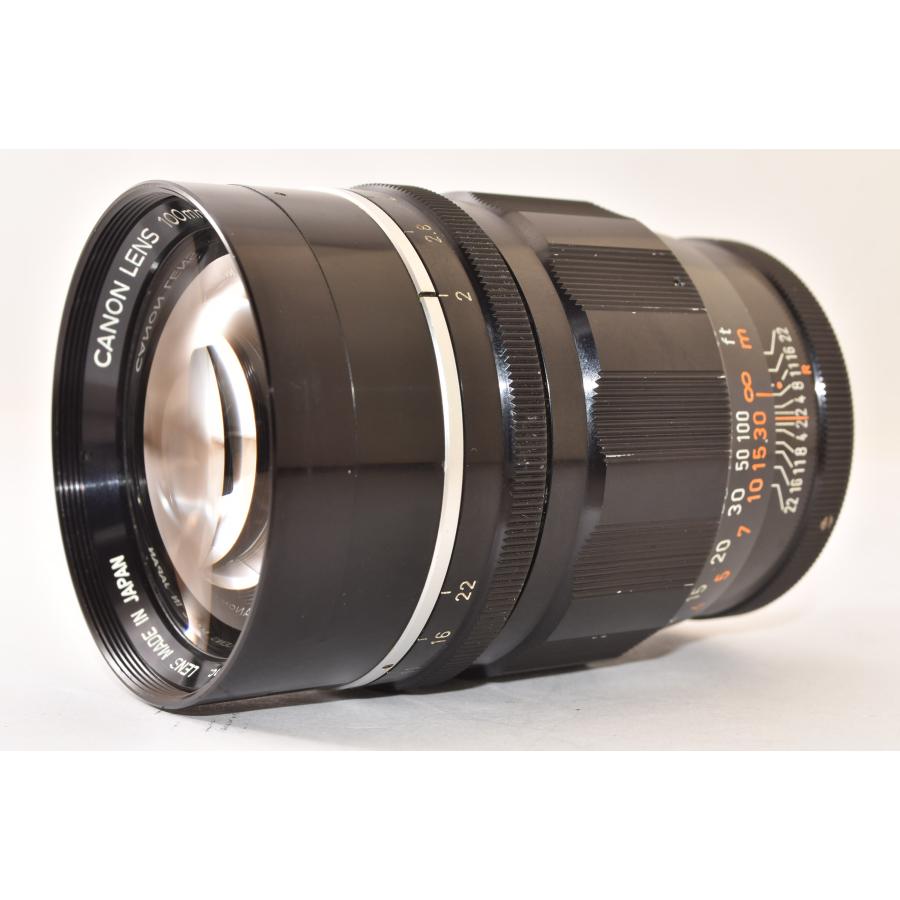 ★美品★ CANON キャノン 100mm F2 L39 Leicaマウント 2510024