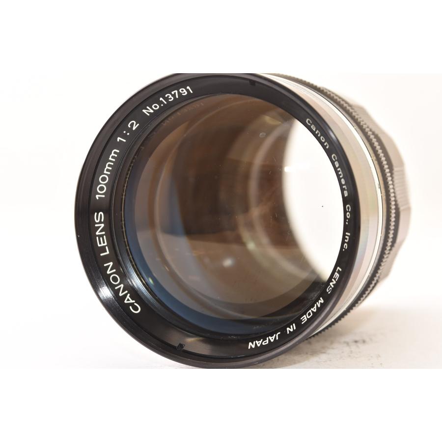 ★美品★ CANON キャノン 100mm F2 L39 Leicaマウント 2510024