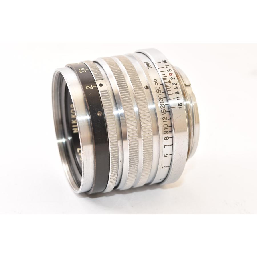 ☆美品☆ Nikon ニコン NIKKOR-H・C 5cm 50mm F2 黒帯 L39 Leica
