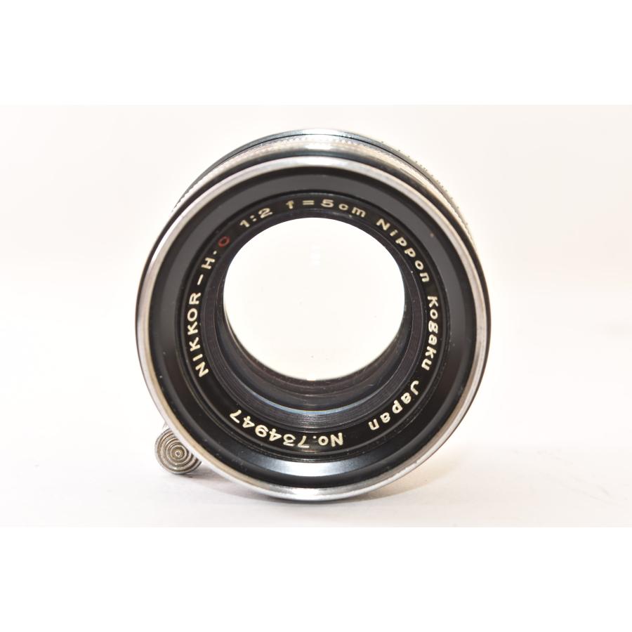 ☆美品☆ Nikon ニコン NIKKOR-H・C 5cm 50mm F2 黒帯 L39 Leica