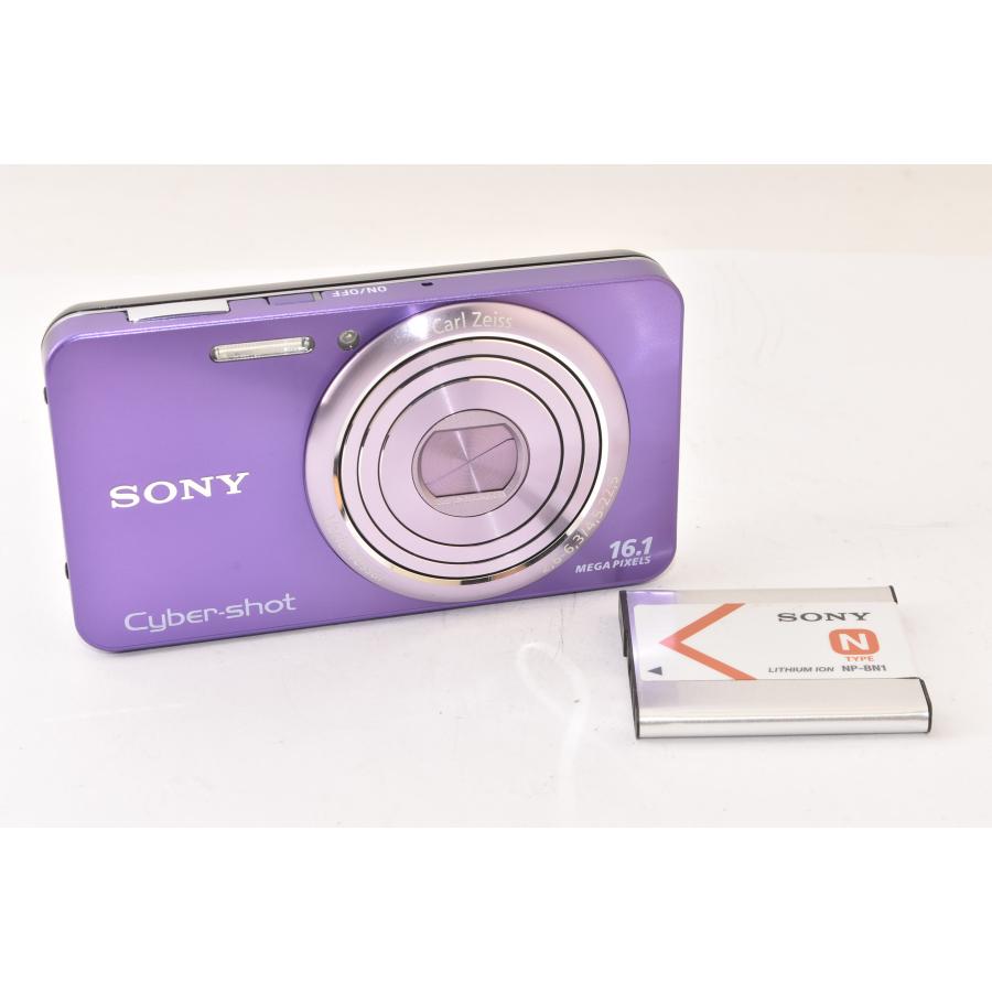 ☆極上品☆ SONY ソニー Cyber-shot DSC-W570 バイオレット コンパクト