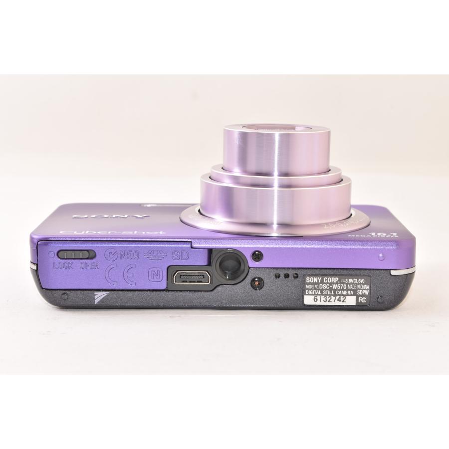 Sony ソニー Cyber-Shot DSC-W570 バイオレット 箱付ソニー Cyber-Shot