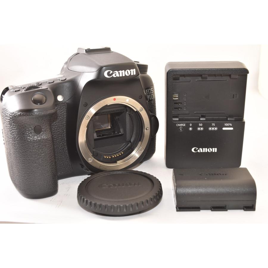 ☆美品☆ Canon キャノン EOS 70D ボディ デジタル一眼レフカメラ