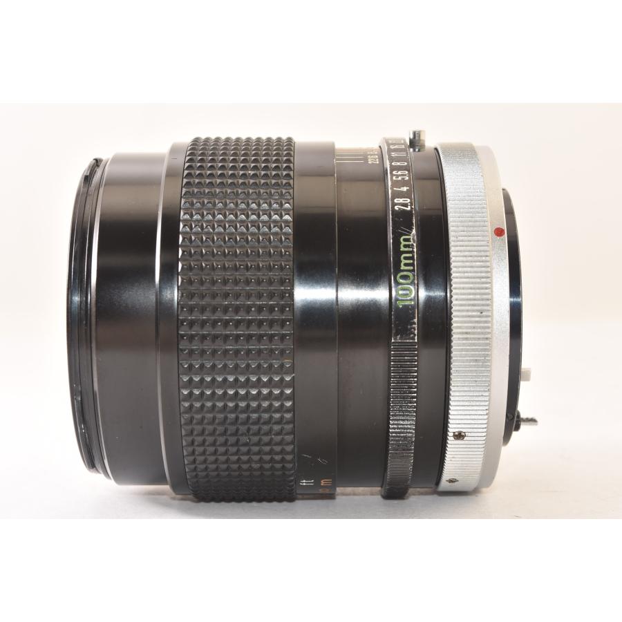 ☆美品☆ Canon キャノン FD 100mm F2.8 S.S.C. Oマーク 2602051