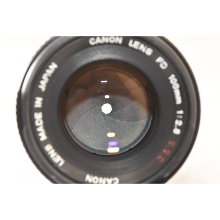 ☆美品☆ Canon キャノン FD 100mm F2.8 S.S.C. Oマーク 2602051