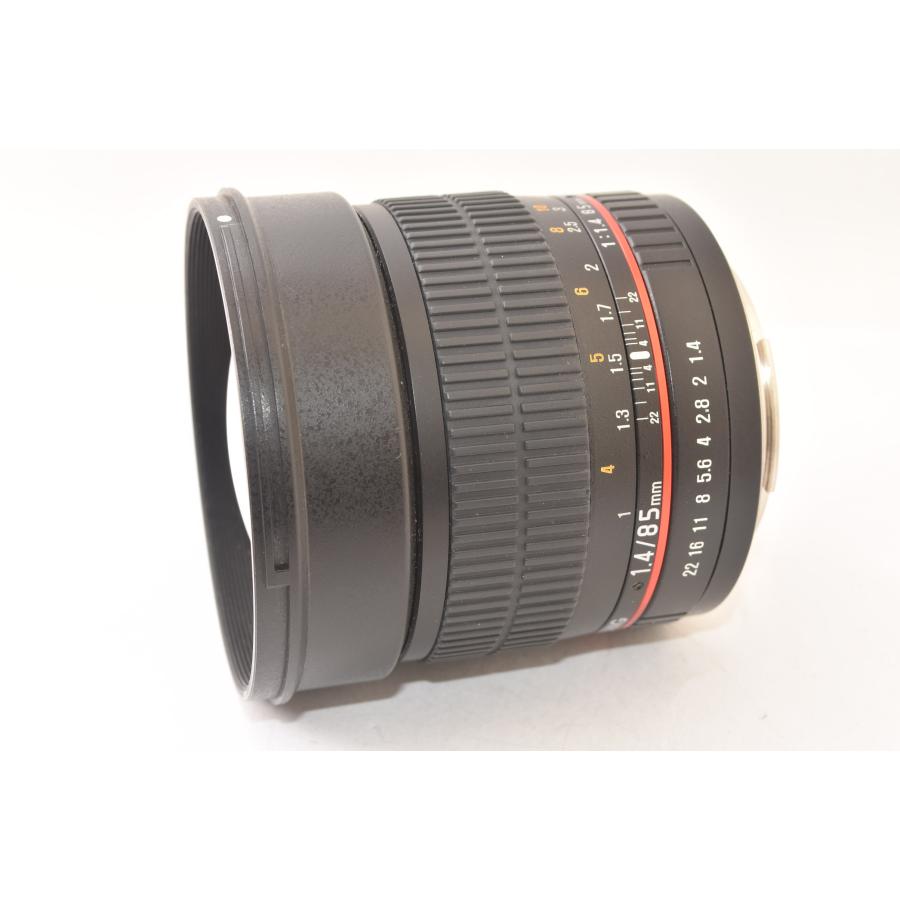 ☆極上品☆ SAMYANG サムヤン 85mm F1.4 AS IF UMC for Canon 2602089