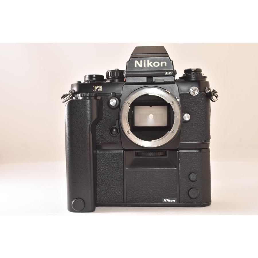 ☆美品☆ Nikon ニコン F3 HP ボディ ＋ MD-4 フィルム一眼レフカメラ