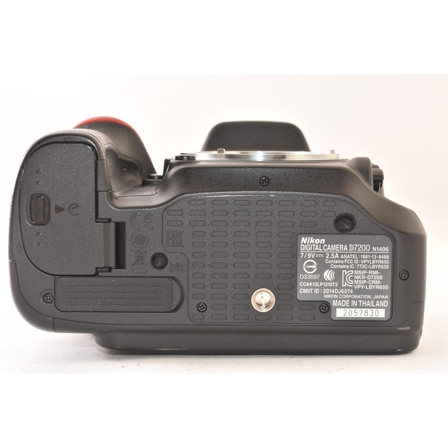 ☆美品☆ Nikon ニコン D7200 ボディ デジタル一眼レフカメラ 2603020