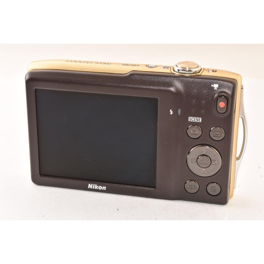 ☆極上品☆ Nikon ニコン COOLPIX S3300 スイートゴールド コンパクト