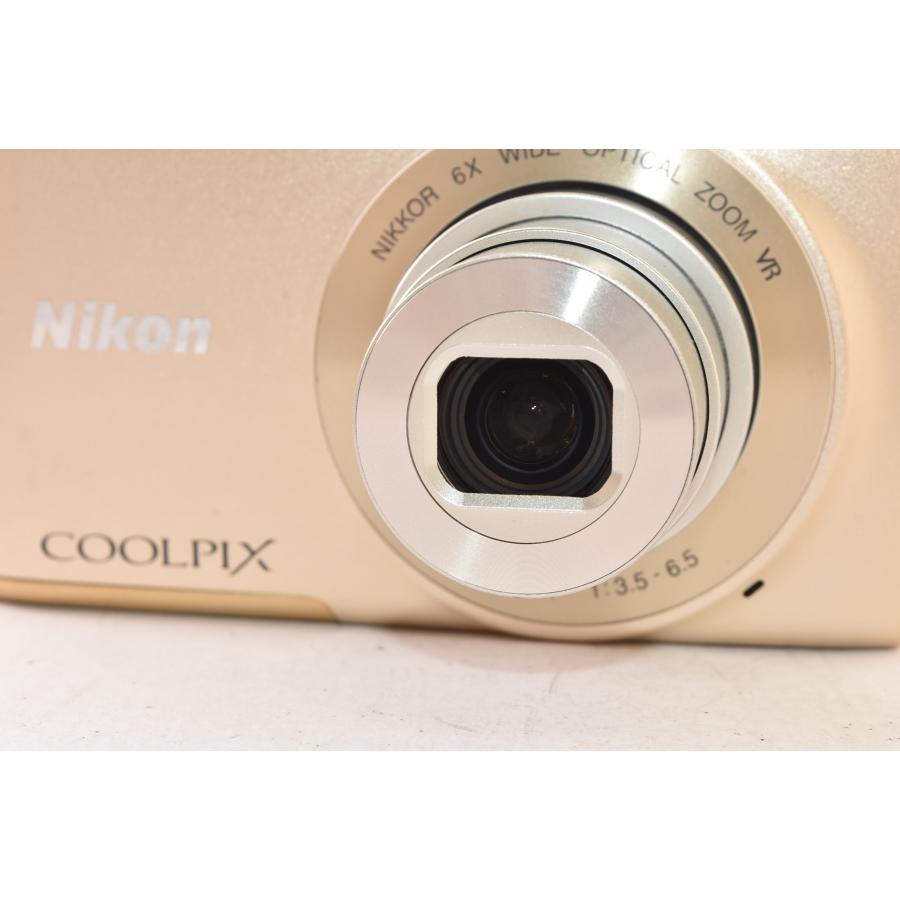 ☆極上品☆ Nikon ニコン COOLPIX S3300 スイートゴールド コンパクト