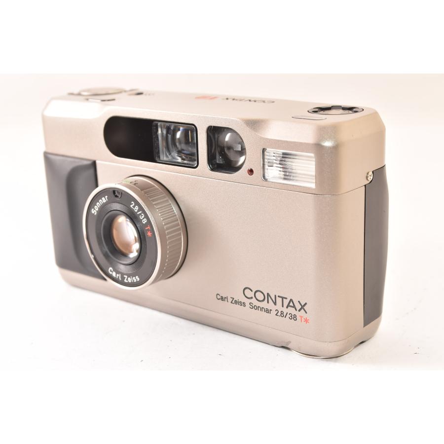 ☆美品☆ CONTAX コンタックス T2 チタンクローム 付属品充実