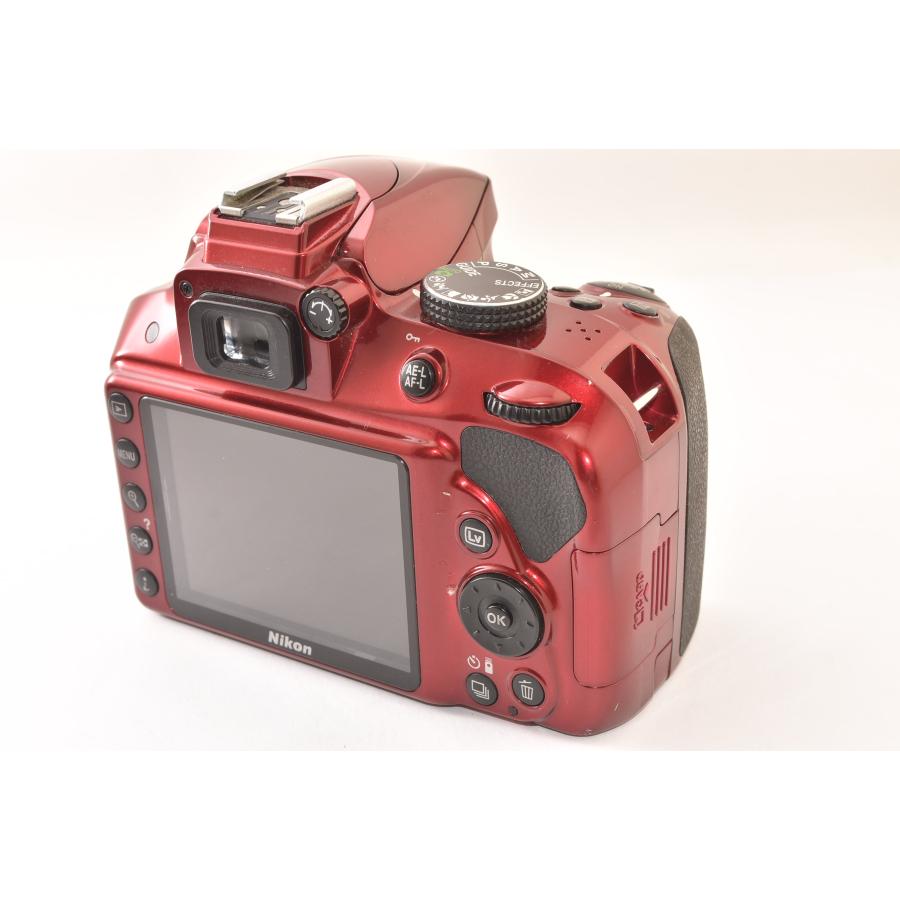 Nikon ニコン D3300 ボディ レッド デジタル一眼レフカメラ 2604036