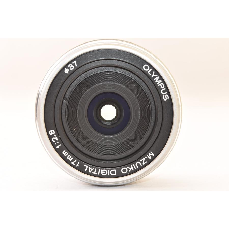☆極上品☆ OLYMPUS オリンパス M.ZUIKO DIGITAL 17mm F2.8 シルバー