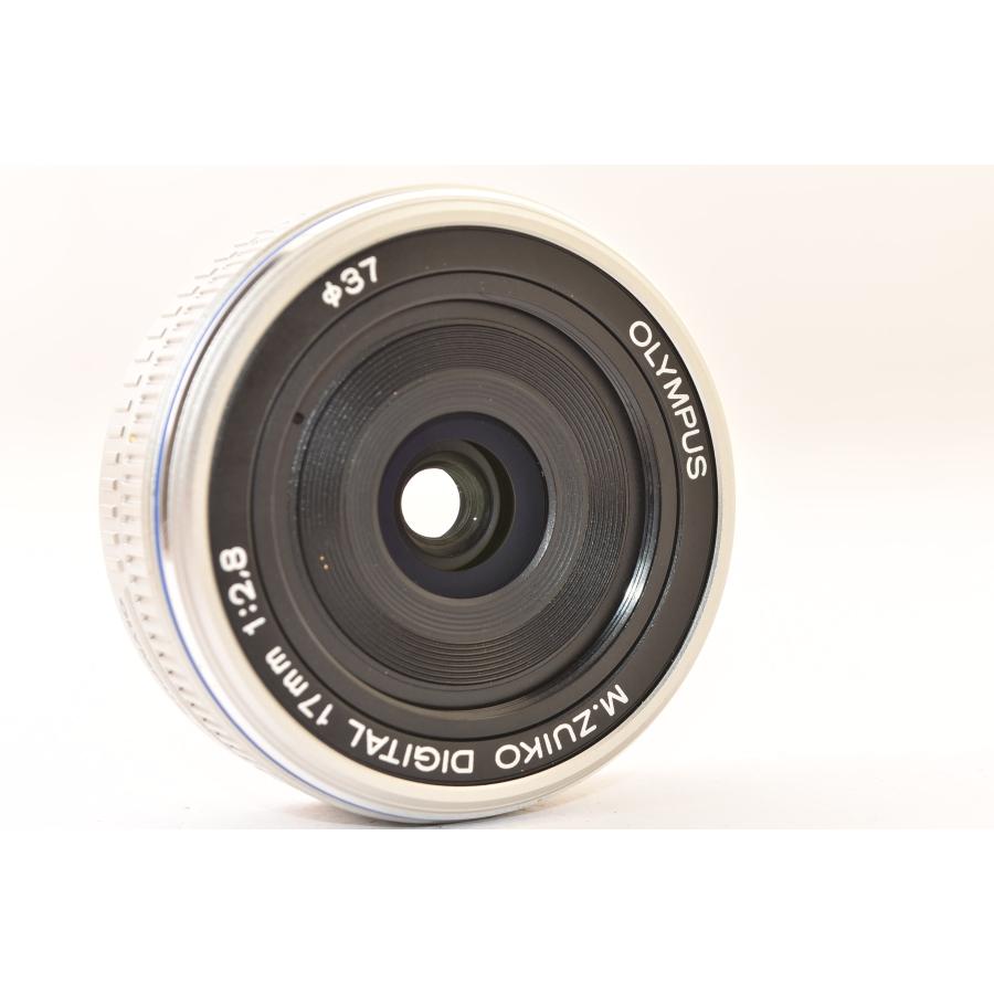 ☆極上品☆ OLYMPUS オリンパス M.ZUIKO DIGITAL 17mm F2.8 シルバー