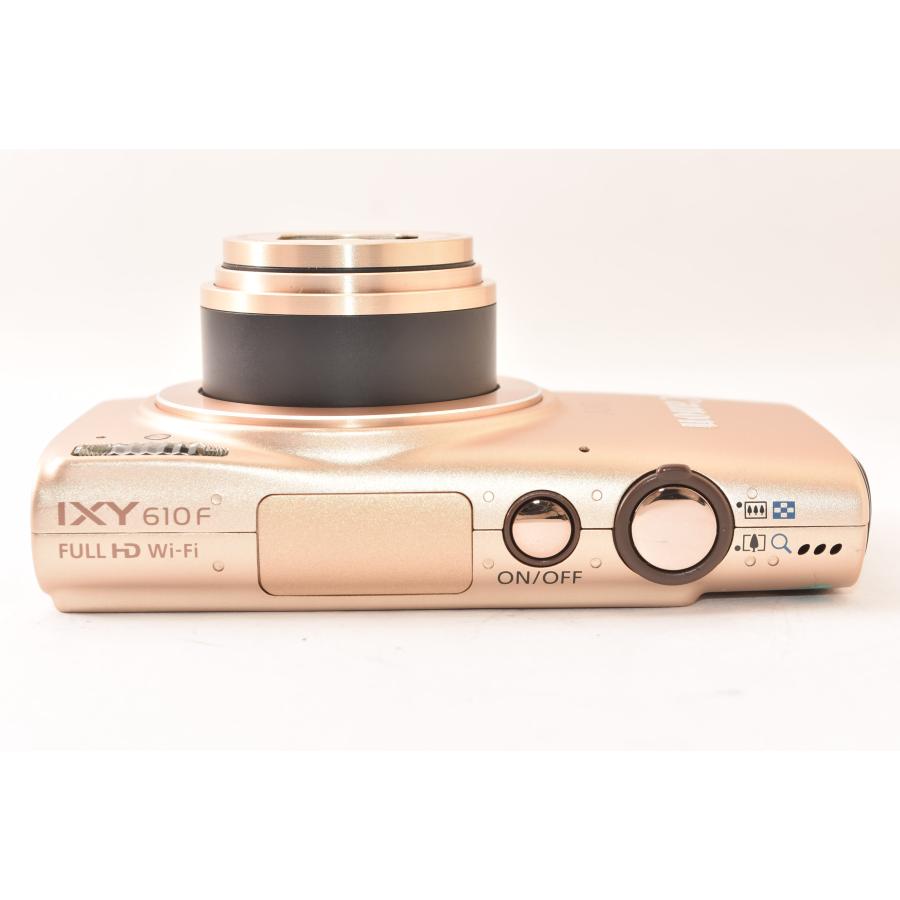 ■ 美品 ■ キヤノン　Canon IXY 610F ゴールド SDカード付 ☆美品☆ Canon キャノン IXY 610F ゴールド コンパクトデジタルカメラ