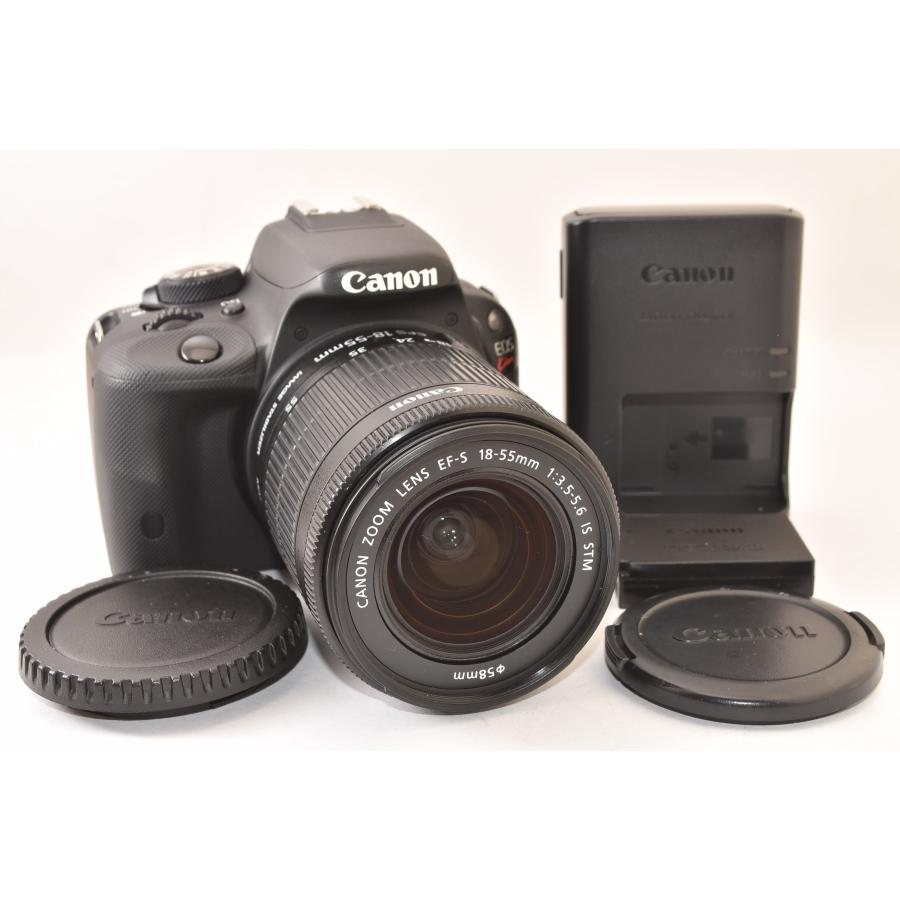 ☆美品☆ Canon キャノン EOS Kiss X7 + EF-S 18-55mm F3.5-5.6 IS STM 
