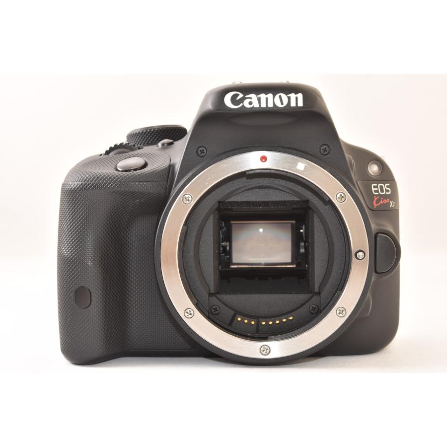 ☆美品☆ Canon キャノン EOS Kiss X7 + EF-S 18-55mm F3.5-5.6 IS STM 