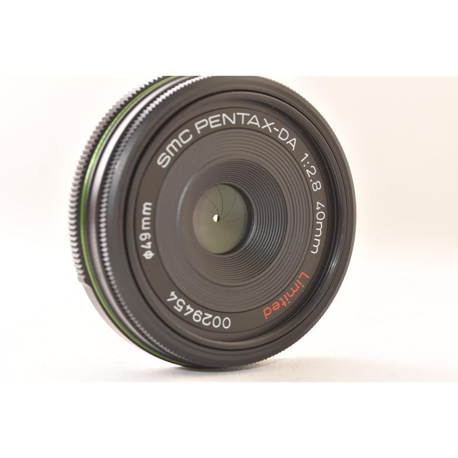 SMC Pentax DA 40mm F2.8 Limited 純正フード付き ☆極上品☆ ペンタックス smc PENTAX-DA 40mm F2.8 Limited ブラック