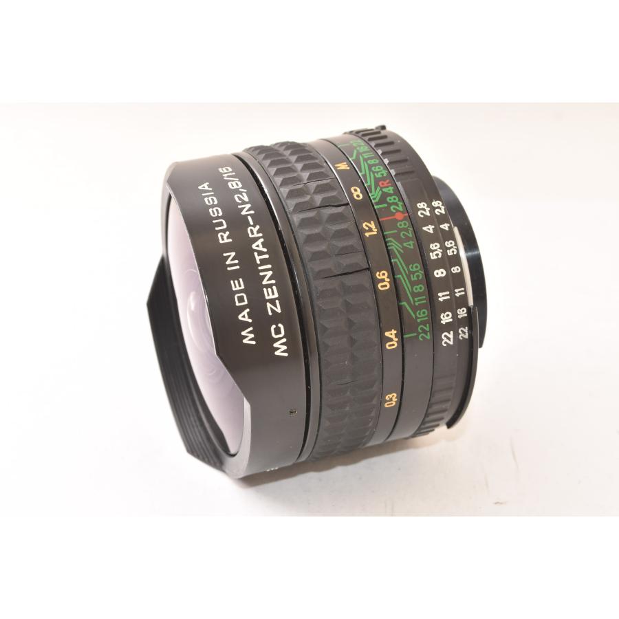 ☆美品☆ ゼニター MC ZENITAR-N 16mm F2.8 FISH-EYE for Nikon Ai-s