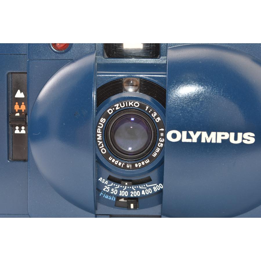 ☆美品☆ OLYMPUS オリンパス XA2 + A11 ブルー コンパクトフィルム