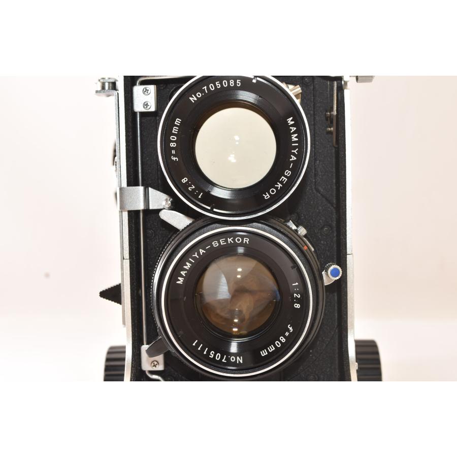 ☆極上品☆ MAMIYA マミヤ C220 + 80mm F2.8 二眼レフカメラ 2606098