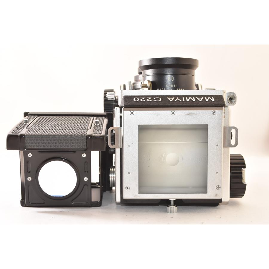 ☆極上品☆ MAMIYA マミヤ C220 + 80mm F2.8 二眼レフカメラ 2606098