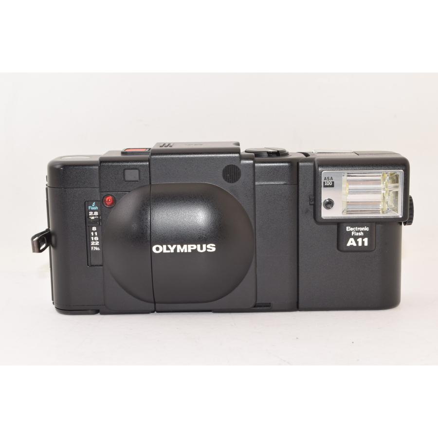 ☆ジャンク品☆ OLYMPUS オリンパス XA + A11 コンパクトフィルム 