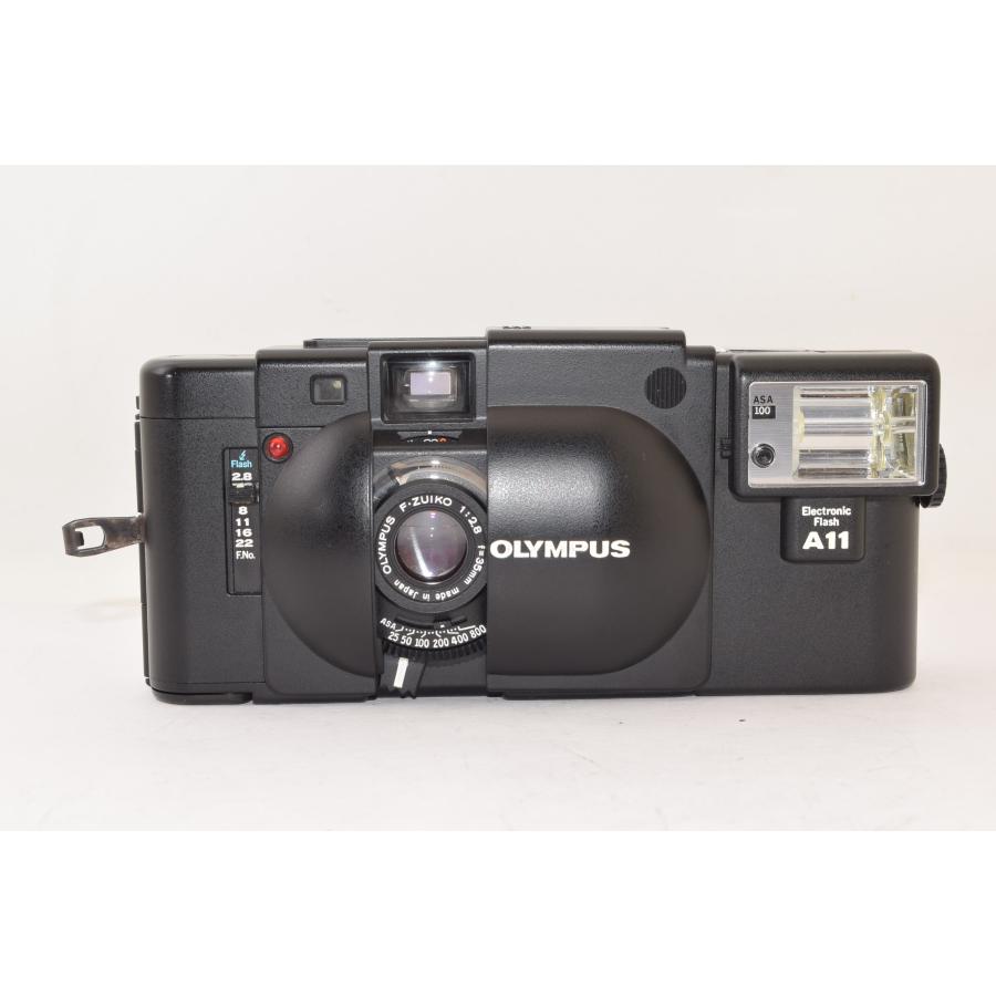 ☆ジャンク品☆ OLYMPUS オリンパス XA + A11 コンパクトフィルム 