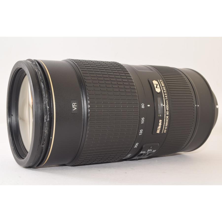 【ほぼ未使用品】ニコン AF-S 80-400mm f4.5-5.6G ED Nikon ニコン AF-S NIKKOR 80-400mm F4.5-5.6G ED VR N J2501820