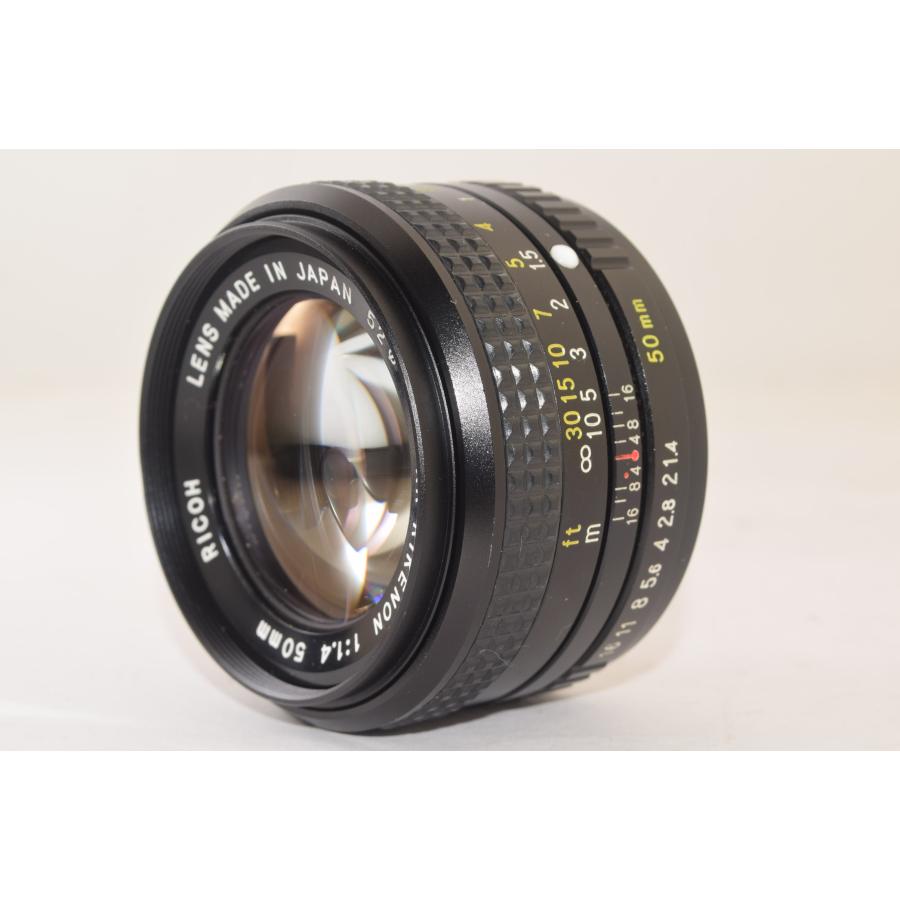 リコー　XR RIKENON 1.4 50mm　前後キャップ付き　882 RICOH リコー XR RIKENON 50mm F1.4 for PENTAX Kマウント J2502079