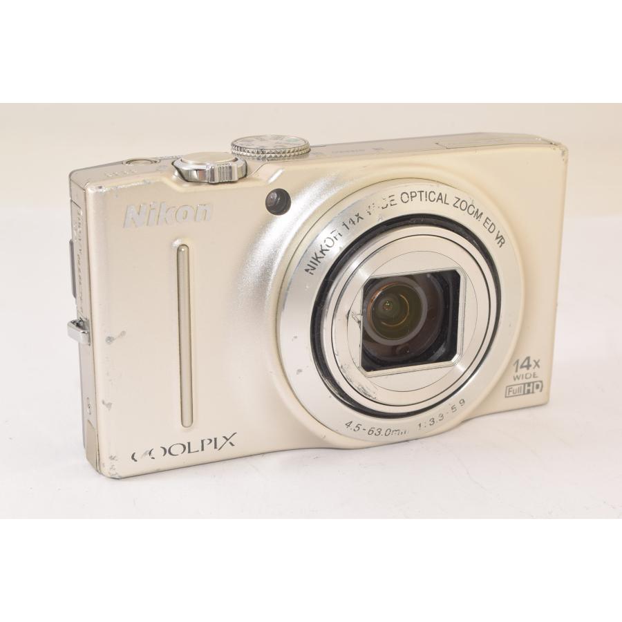 Nikon COOLPIX S8200 コンパクトデジタルカメラ【ジャンク品】 ☆ジャンク品☆ Nikon ニコン COOLPIX S8200 シルバー コンパクト