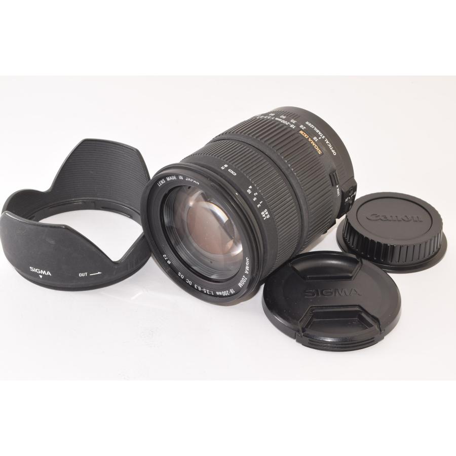 ☆ジャンク品☆ SIGMA シグマ 18-200mm F3.5-6.3 DC OS for Canon